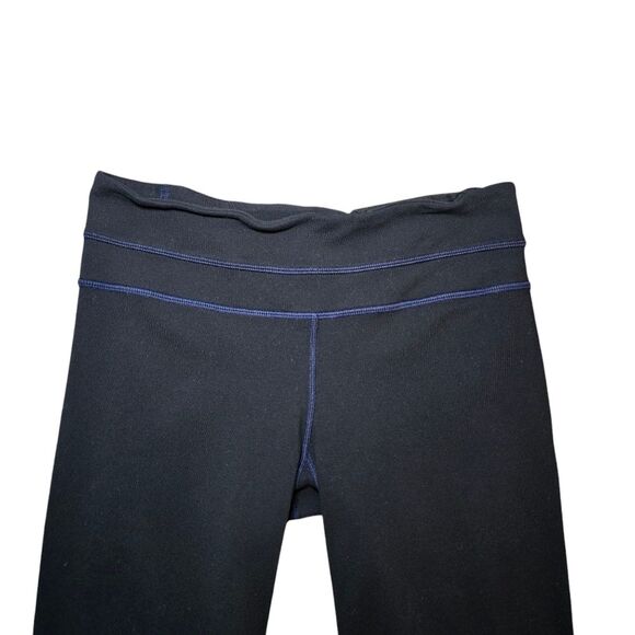 Lululemon Flare Leg Pants - Black/Blue - Picture 3 of 8